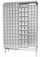 Quantum Storage - 3,000 Lb Capacity, 16" Deep x 48" Wide x 67" High, Steel Floor Rack - Americas Industrial Supply