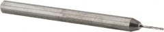 Magafor - 0.4496mm Solid Carbide 4 Flute Chucking Reamer - Spiral Flute, 0.118" Straight Shank, 5/64" Flute Length, 1-17/32" OAL - Americas Industrial Supply