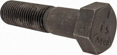 Value Collection - 2 - 4-1/2 UNC, 8" Length Under Head Hex Head Cap Screw - Partially Threaded, Grade 5 Steel, Uncoated, 3" Hex - Americas Industrial Supply