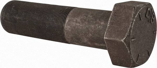 Value Collection - 2-12 UN, 7-1/2" Length Under Head Hex Head Cap Screw - Partially Threaded, Grade 8 Alloy Steel, Uncoated, 3" Hex - Americas Industrial Supply