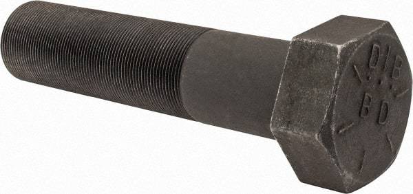 Value Collection - 2-12 UN, 8-1/2" Length Under Head Hex Head Cap Screw - Partially Threaded, Grade 8 Alloy Steel, Uncoated, 3" Hex - Americas Industrial Supply