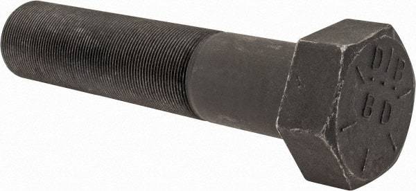 Value Collection - 2-12 UN, 9" Length Under Head Hex Head Cap Screw - Partially Threaded, Grade 8 Alloy Steel, Uncoated, 3" Hex - Americas Industrial Supply