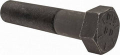 Value Collection - 2-12 UN, 9" Length Under Head Hex Head Cap Screw - Partially Threaded, Grade 8 Alloy Steel, Uncoated, 3" Hex - Americas Industrial Supply