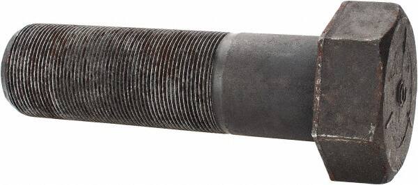 Value Collection - 2-12 UN, 7" Length Under Head Hex Head Cap Screw - Partially Threaded, Grade 5 Steel, Uncoated, 3" Hex - Americas Industrial Supply