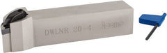 Iscar - RH DWLN Negative Rake Indexable Turning Toolholder - Americas Industrial Supply