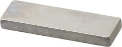 Mitutoyo - 0.126" Rectangular Steel Gage Block - Accuracy Grade 0, Includes Certificate of Inspection - Americas Industrial Supply