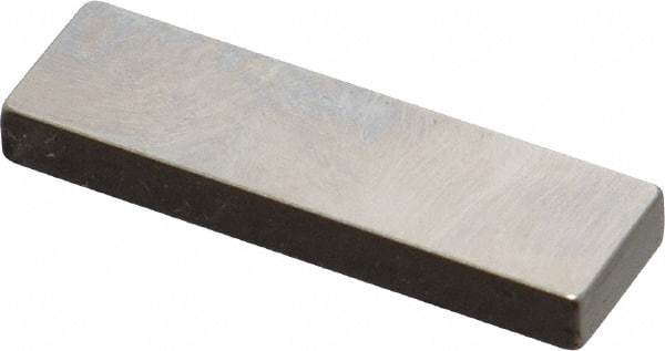 Mitutoyo - 0.133" Rectangular Steel Gage Block - Accuracy Grade 0, Includes Certificate of Inspection - Americas Industrial Supply