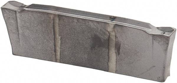 Iscar - DGN C IC908 Grade, 0.0787" Cutting Width, Carbide Cutoff Insert - 0° Neutral Lead Angle, 0.0079" Cnr Rad, TiAlN Coated - Americas Industrial Supply