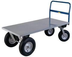 Little Giant - 2,500 Lb Load Capacity, Steel Hopper - 36" Wide x 60" Long x 21" High, Gray - Americas Industrial Supply