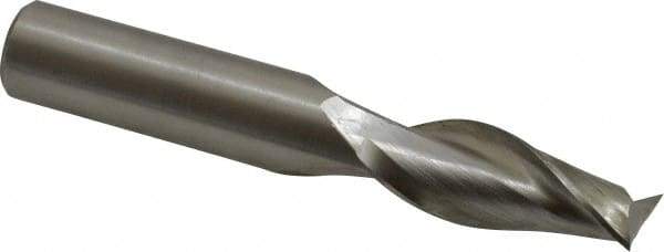 Onsrud - 1/2" Cutting Diam x 1-1/4" Length of Cut, 2 Flute, Upcut Spiral Router Bit - Uncoated, Right Hand Cut, High Speed Steel, 3-1/4" OAL x 1/2" Shank Diam, Double Edge, 19 to 32° Helix Angle - Americas Industrial Supply
