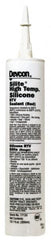 Devcon - 10.3 oz Cartridge Red RTV Silicone Joint Sealant - 500°F Max Operating Temp - Americas Industrial Supply