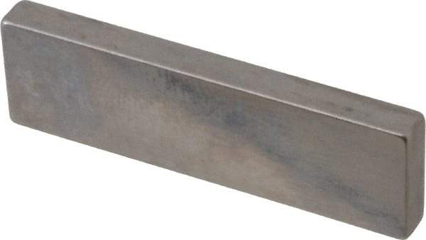 Mitutoyo - 0.114" Rectangular Steel Gage Block - Accuracy Grade 0, Includes Certificate of Inspection - Americas Industrial Supply
