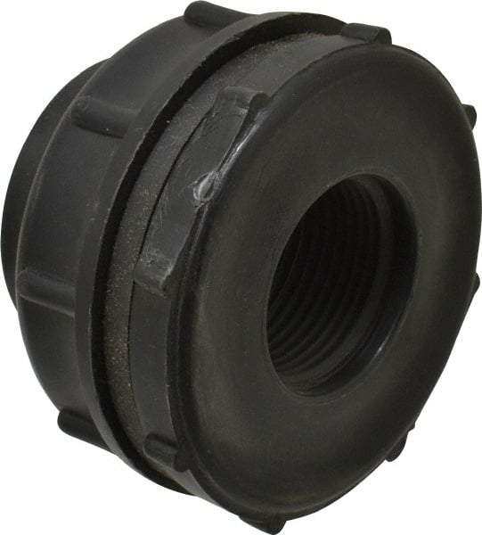 NIBCO - 1" Polypropylene Plastic Pipe Tank Adapter - Schedule 80, Tank x FPT End Connections - Americas Industrial Supply