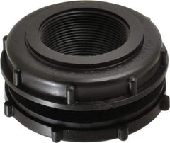 NIBCO - 2" Polypropylene Plastic Pipe Tank Adapter - Schedule 80, Tank x FPT End Connections - Americas Industrial Supply
