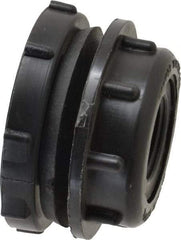 NIBCO - 3/4" Polypropylene Plastic Pipe Tank Adapter - Schedule 80, Tank x FPT End Connections - Americas Industrial Supply