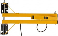 TPI - 40" Long, Steel Task & Machine Light Mounting Arm - Yellow, For Use with Dock Lights - Americas Industrial Supply