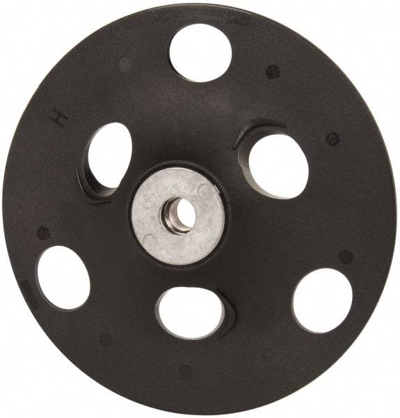 Norton - 7" Diam Quick-Change Type S Disc Backing Pad - Hard Density, 8,600 RPM, Speed-Lok Compatible - Americas Industrial Supply