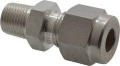 Ham-Let - 1/4" OD, Grade 316Stainless Steel Male Connector - Comp x MBSPT Ends - Americas Industrial Supply