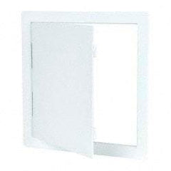 Karp - 14" Wide x 14" High, High Impact Styrene Plastic Access Door - 13-3/4" Opening Width, 13-3/4" Opening Height - Americas Industrial Supply