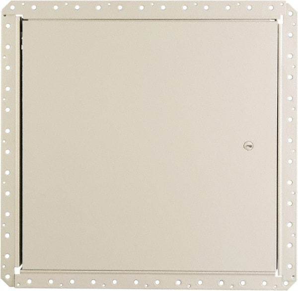 Karp - 20" Wide x 20" High, Steel Flush Access Door for Drywall - 18" Opening Width, 18" Opening Height - Americas Industrial Supply