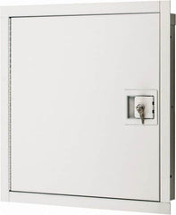 Karp - 18" Wide x 18" High, Steel Insulated Fire Rated Access Door - 16" Opening Width, 16" Opening Height - Americas Industrial Supply