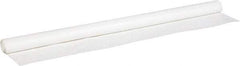Made in USA - 24" Long, 24" Wide, 0.031" Thick, Silicone Rubber Foam Sheet - 35 to 45 Durometer, White, -20 to 500°F, 640 psi Tensile Strength, Plain Backing, Stock Length - Americas Industrial Supply