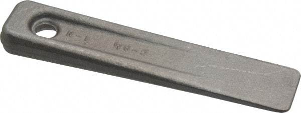 Gibraltar - 5" OAL, Carbon Steel Clamp Wedge - 1" Wide, 1/2" at Thick End, Class CA Grade - Americas Industrial Supply