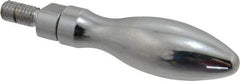 Gibraltar - M6x1 Threaded Stem, Revolving Handwheel & Machine Handle - Steel Bulb Shape Handle, Steel Stem - Americas Industrial Supply