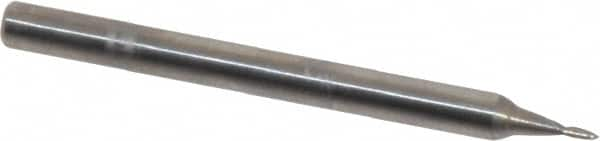 Magafor - 0.8mm Body Diam, 90°, 1-1/2" OAL, Solid Carbide Spotting Drill - Americas Industrial Supply