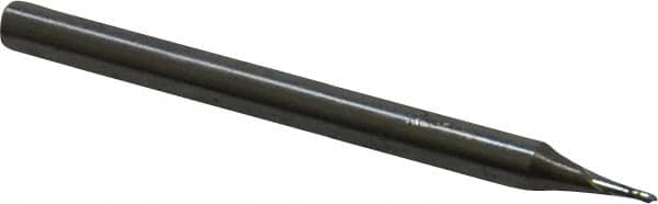 Magafor - 1mm Body Diam, 90°, 1-1/2" OAL, Solid Carbide Spotting Drill - Americas Industrial Supply