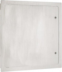 Karp - 17-1/2" Wide x 17-1/2" High, Stainless Steel Universal Access Door - 16" Opening Width, 16" Opening Height - Americas Industrial Supply