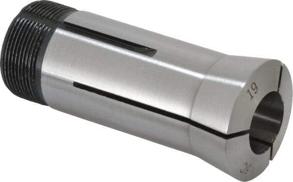 Value Collection - 19 mm 5C Round Collet - Steel - Exact Industrial Supply