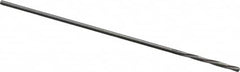 Magafor - 0.6502mm Solid Carbide 4 Flute Chucking Reamer - Spiral Flute, 0.0256" Straight Shank, 9/32" Flute Length, 1-5/16" OAL - Americas Industrial Supply