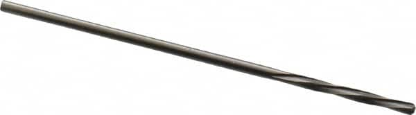 Magafor - 1.1303mm Solid Carbide 4 Flute Chucking Reamer - Spiral Flute, 0.0445" Straight Shank, 25/64" Flute Length, 1-9/16" OAL - Americas Industrial Supply