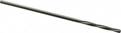 Magafor - 1.1303mm Solid Carbide 4 Flute Chucking Reamer - Spiral Flute, 0.0445" Straight Shank, 25/64" Flute Length, 1-9/16" OAL - Americas Industrial Supply