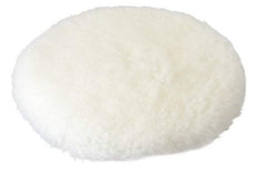 3M - 7" Diam Wool Bonnet Pad - 15/16" Pile, Hook & Loop Attachment - Americas Industrial Supply