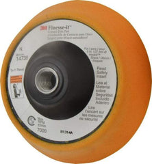 3M - 5" Diam Hook & Loop Disc Backing Pad - Soft Density, 7,000 RPM - Americas Industrial Supply