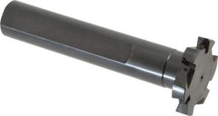Cutting Tool Technologies - Shank Connection, 3/8" Cutting Width, 1/2" Depth of Cut, 2" Cutter Diam, 3 Tooth Indexable Slotting Cutter - 1" Shank Diam, DSSC Toolholder, 1312 Insert, Right Hand Cutting Direction - Americas Industrial Supply
