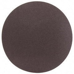 Norton - 24" Diam, 50 Grit Aluminum Oxide Adhesive PSA Disc - Coarse Grade, Brown, X Weighted Backing, Flexible - Americas Industrial Supply