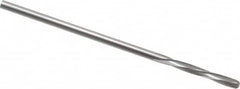 Magafor - 1.4097mm Solid Carbide 4 Flute Chucking Reamer - Spiral Flute, 0.0555" Straight Shank, 25/64" Flute Length, 1-9/16" OAL - Americas Industrial Supply
