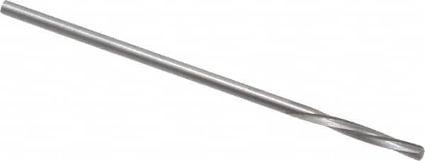 Magafor - 1.6688mm Solid Carbide 4 Flute Chucking Reamer - Spiral Flute, 0.0657" Straight Shank, 7/16" Flute Length, 1-31/32" OAL - Americas Industrial Supply