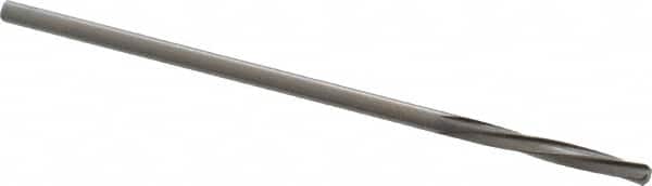 Magafor - 1.6891mm Solid Carbide 4 Flute Chucking Reamer - Spiral Flute, 0.0665" Straight Shank, 7/16" Flute Length, 1-31/32" OAL - Americas Industrial Supply