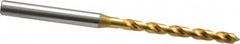 OSG - 11/64" 120° Vanadium High Speed Steel Jobber Drill - TiN Finish, Right Hand Cut, Spiral Flute, Straight Shank, 91mm OAL, Standard Point - Americas Industrial Supply