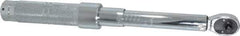 Proto - 1/4" Drive Micrometer Type Ratchet Head Torque Wrench - 40 In/Lb to 200 In/Lb Torque, 11-7/8" OAL, 0.11 N/m Graduation, Ratchet Head - Americas Industrial Supply