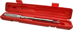 Proto - 3/8" Drive Micrometer Fixed Head Torque Wrench - 200 In/Lb to 119 N/m Torque, 15-13/64" OAL, 5 In/Lb Graduation, Ratchet Head - Americas Industrial Supply