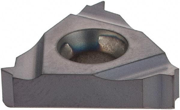 Iscar - 16ER External Right Hand 16 UN Laydown Threading Insert - Grade IC908, TiAlN Coated Carbide, 9.53mm Inscribed Circle - Americas Industrial Supply