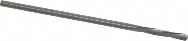 Magafor - 1.7399mm Solid Carbide 4 Flute Chucking Reamer - Spiral Flute, 0.0685" Straight Shank, 7/16" Flute Length, 1-31/32" OAL - Americas Industrial Supply