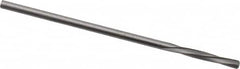 Magafor - 1.7602mm Solid Carbide 4 Flute Chucking Reamer - Spiral Flute, 0.0693" Straight Shank, 7/16" Flute Length, 1-31/32" OAL - Americas Industrial Supply