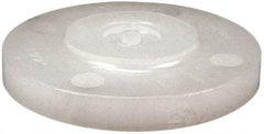 NIBCO - 2" Pipe, 6" OD, Polypropylene Blind Pipe Flange - Schedule 80, Natural - Americas Industrial Supply