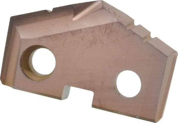 Allied Machine and Engineering - 1-1/32" Diam x 3/16" Thick, Seat Code 2, 132° Included Angle Spade Drill Insert - AM200 Coated, Cobalt, Grade Super Cobalt, Series GEN2 T-A - Americas Industrial Supply